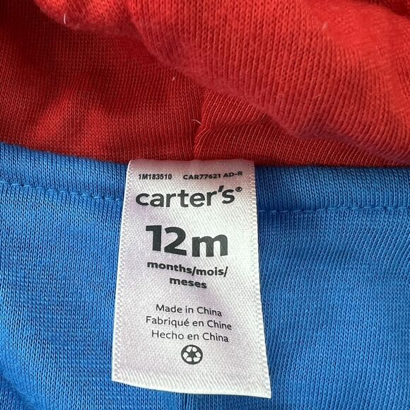 Carter’s Halloween Costume‎ Blue Shark One-Piece 12month - Picture 8 of 9